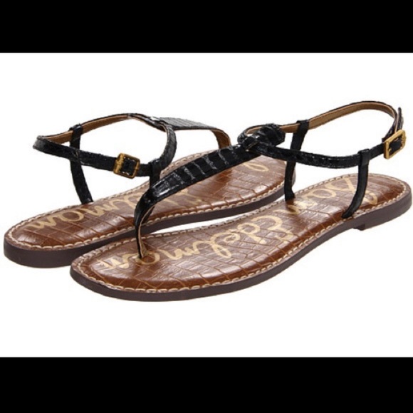 Sam Edelman Gigi Thong Sandal Black Boa - Picture 4 of 4